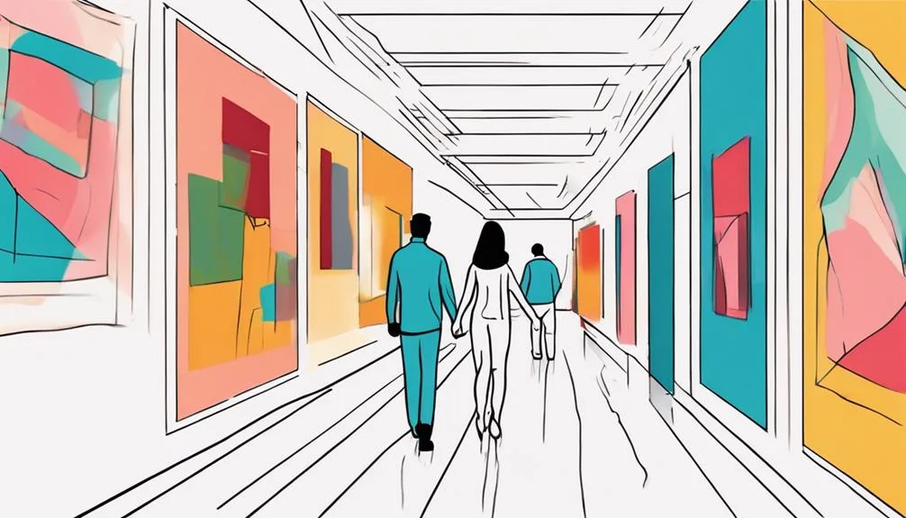 art exhibition exploration experience