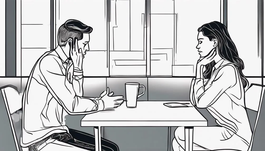 avoiding sharing thoughts openly