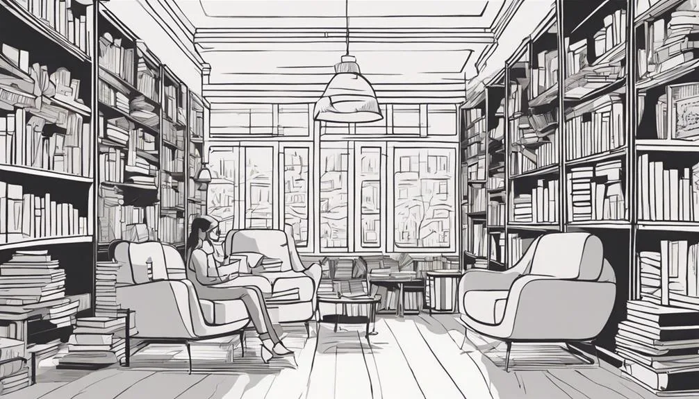 bookstore date with partner