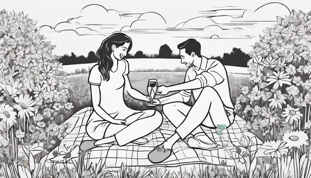 botanical garden picnic date