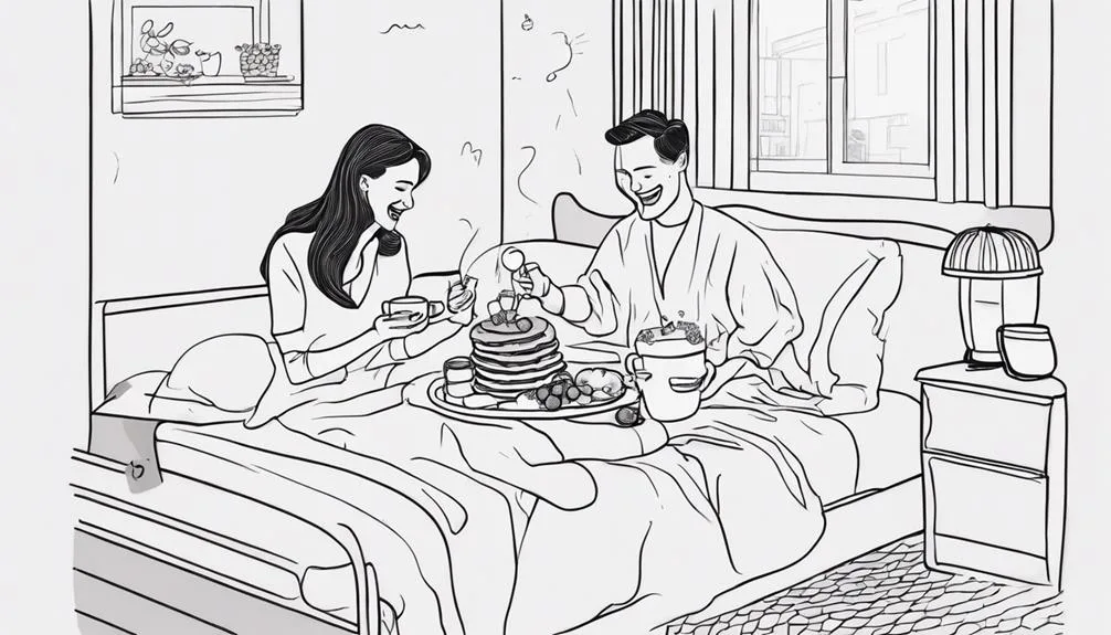 breakfast in bed surprise