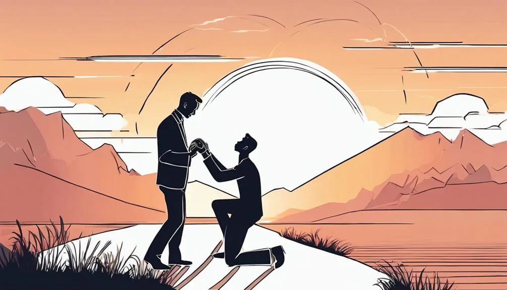 capturing romantic grand gestures