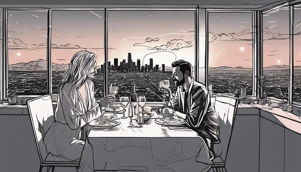 cityscape rooftop dining experience