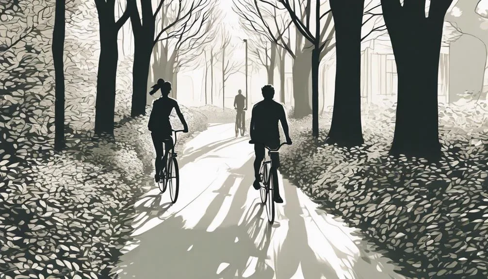 explore the countryside by bike