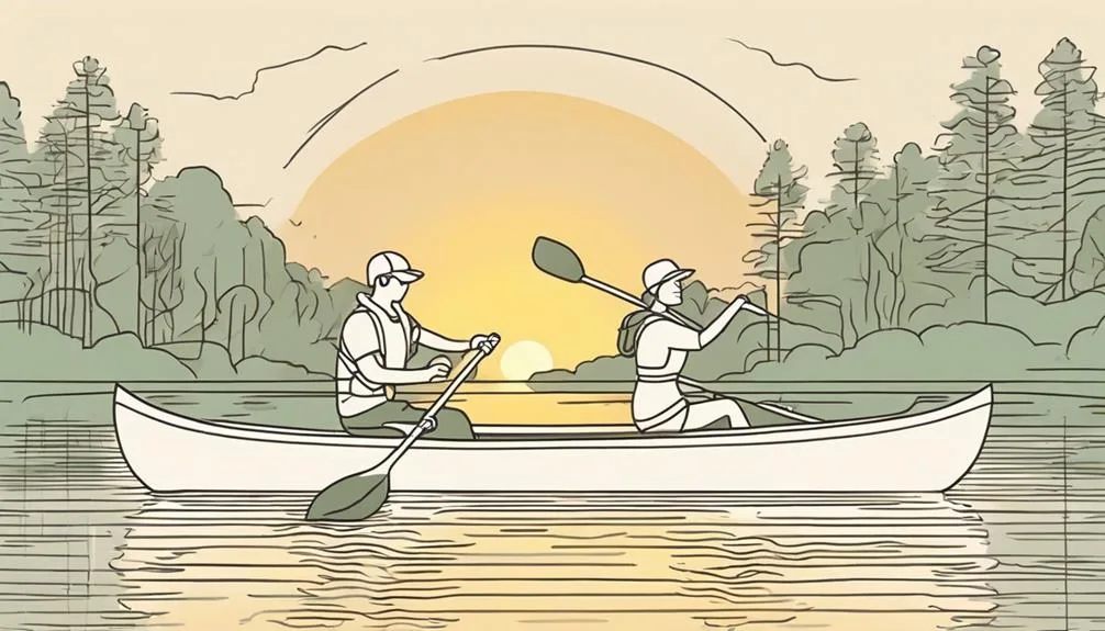 exploring nature by boat