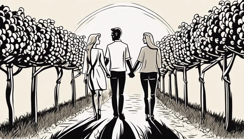 exploring vineyards and flavors