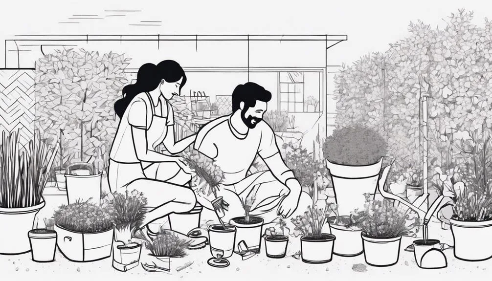 grow plants with loved ones