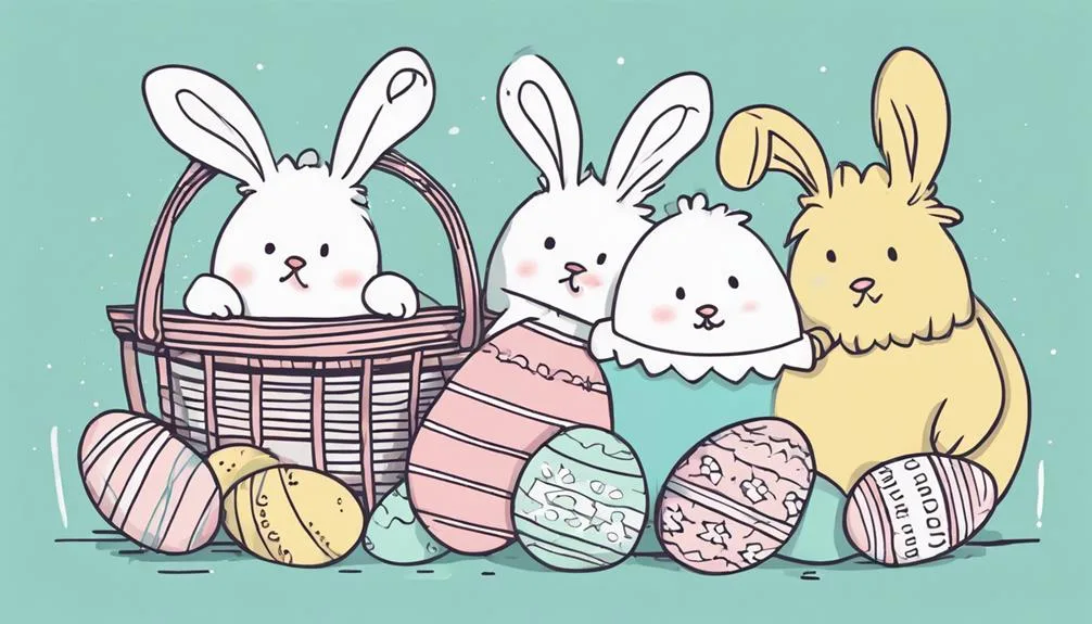 easter bunny sock collection