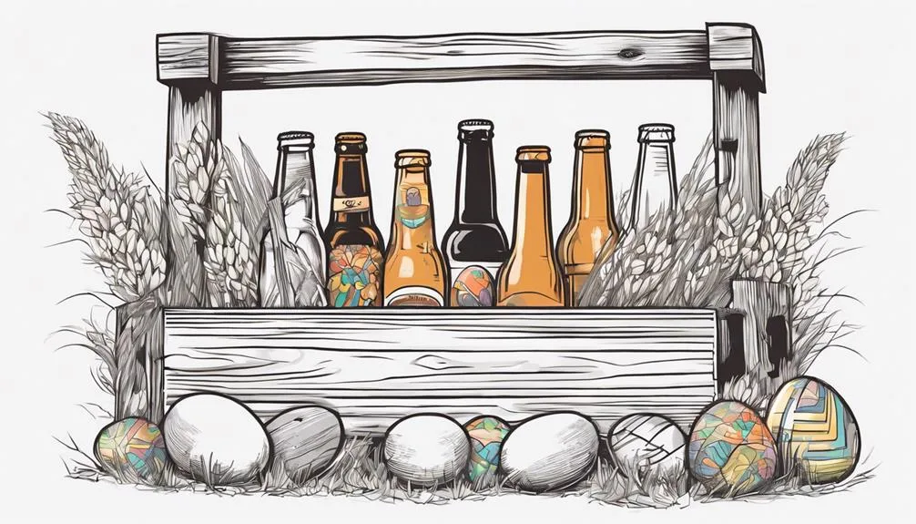craft beer variety showcased