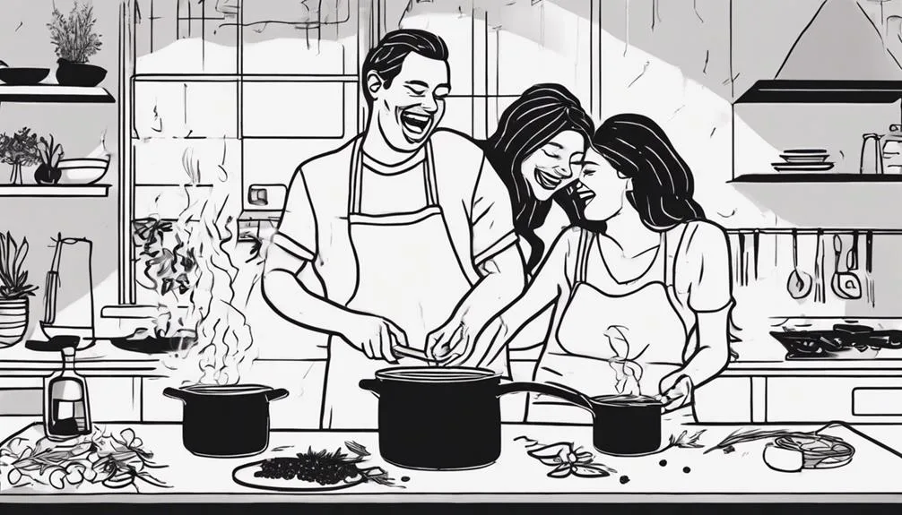 learning to cook together