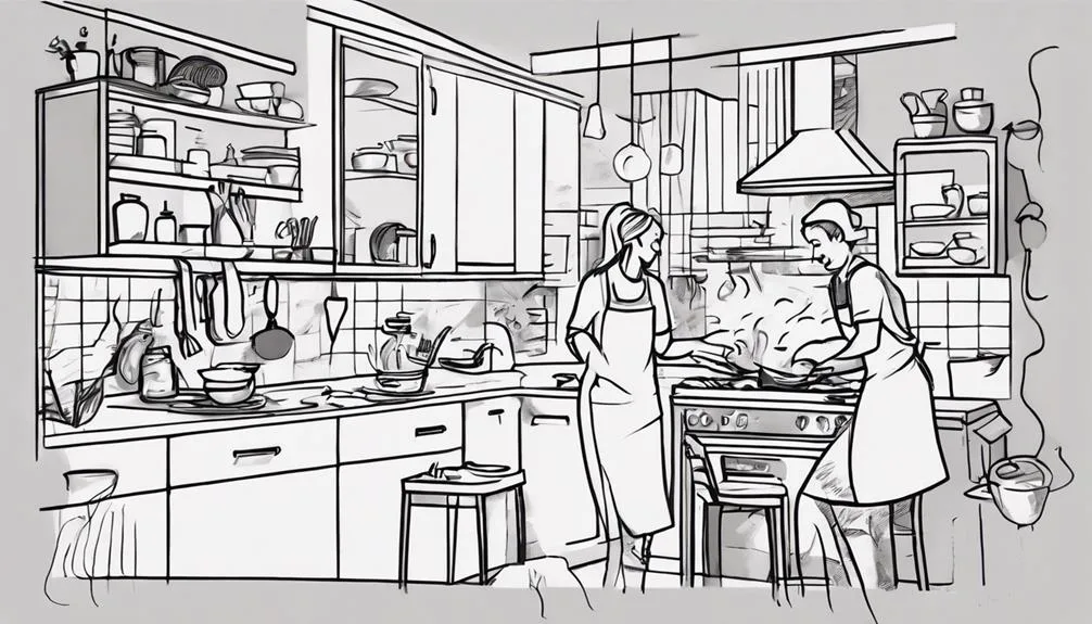 learning to cook together