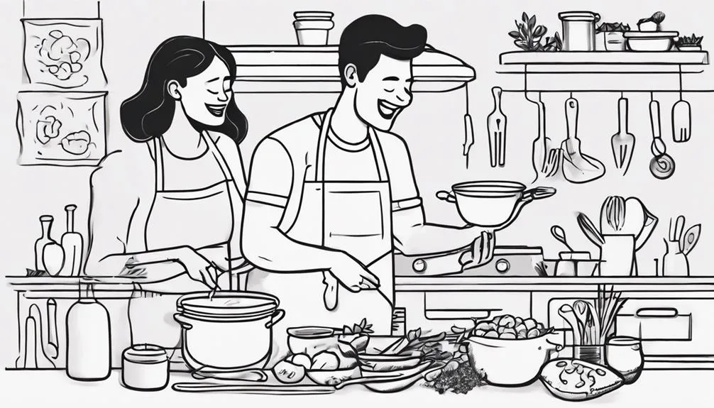 learning to cook together
