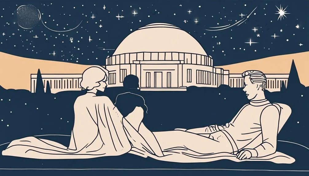 observing stars at griffith observatory