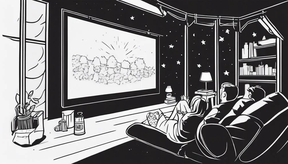 perfect picnic blanket setting