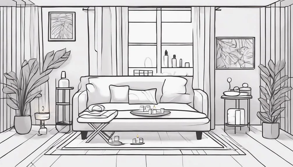 relaxing spa experience at home