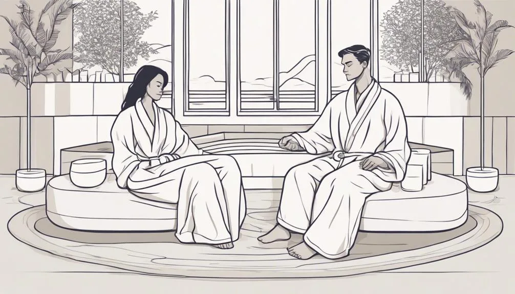 relaxing spa for couples