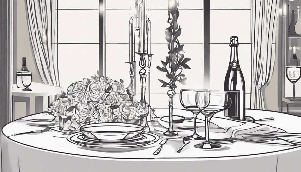 romantic evening out together