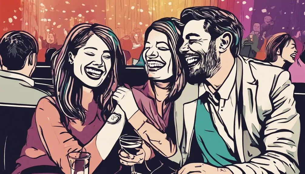 romantic evening with laughter