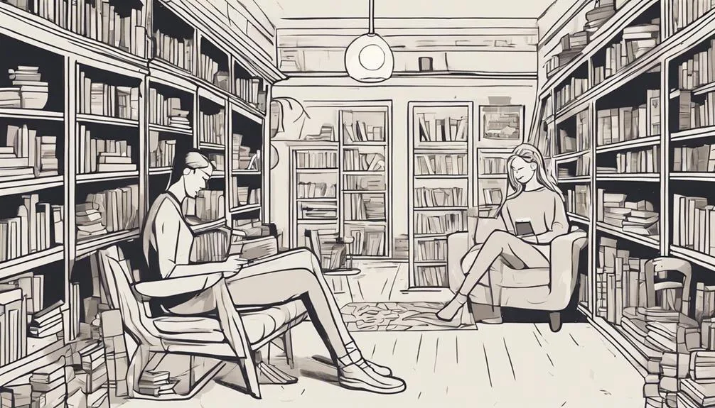 scavenger hunt in bookstore