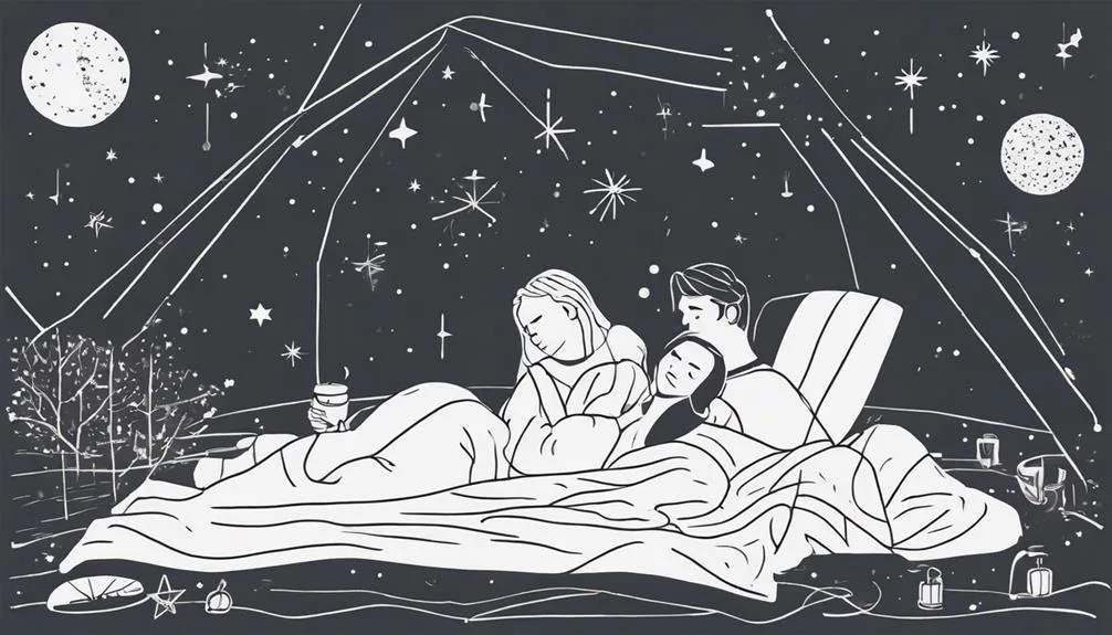 starry sky above us