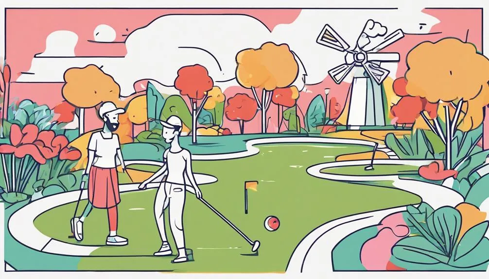 summary of mini golf fun