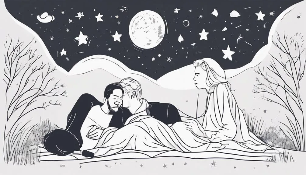 underneath the easter moon