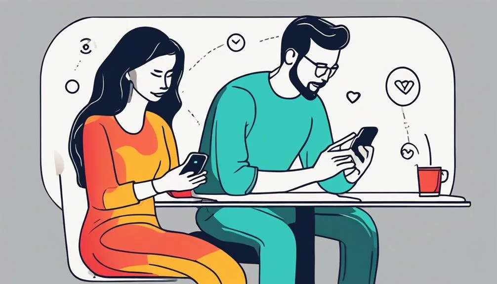 unexplained dating app activity