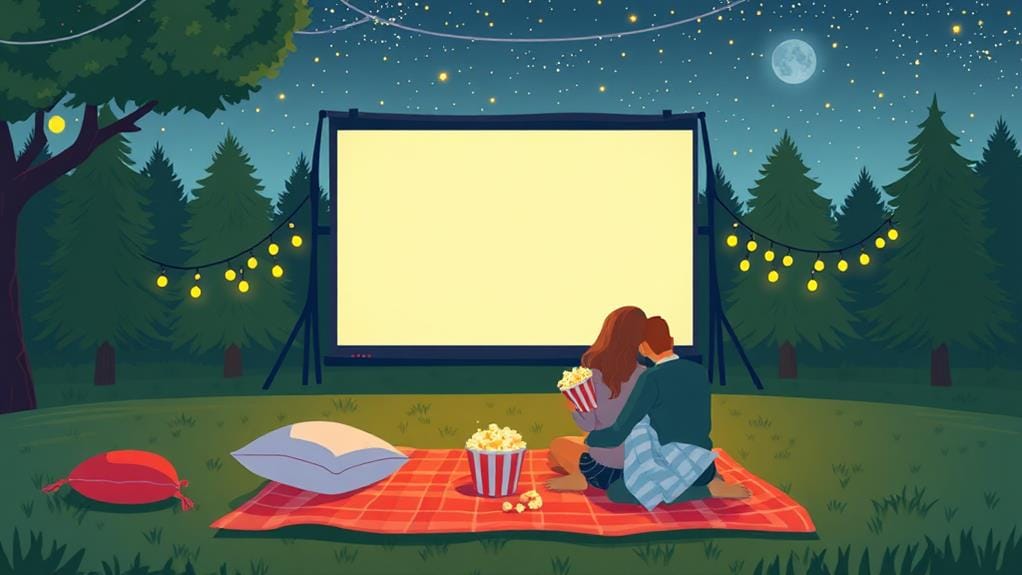alfresco cinema experience tonight