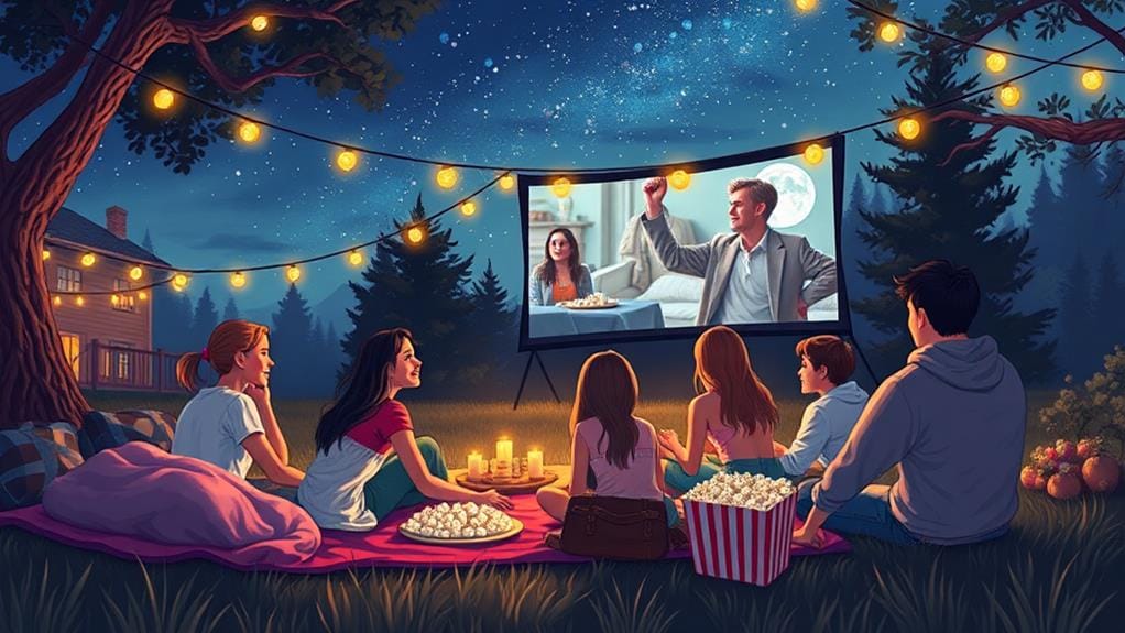 alfresco film screening event