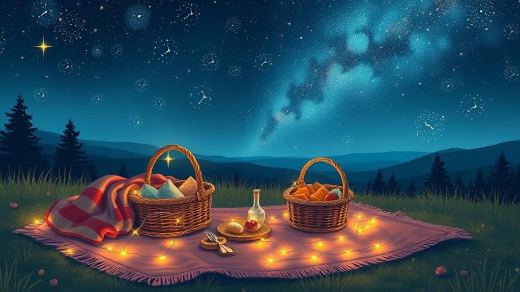 celestial dining under stars