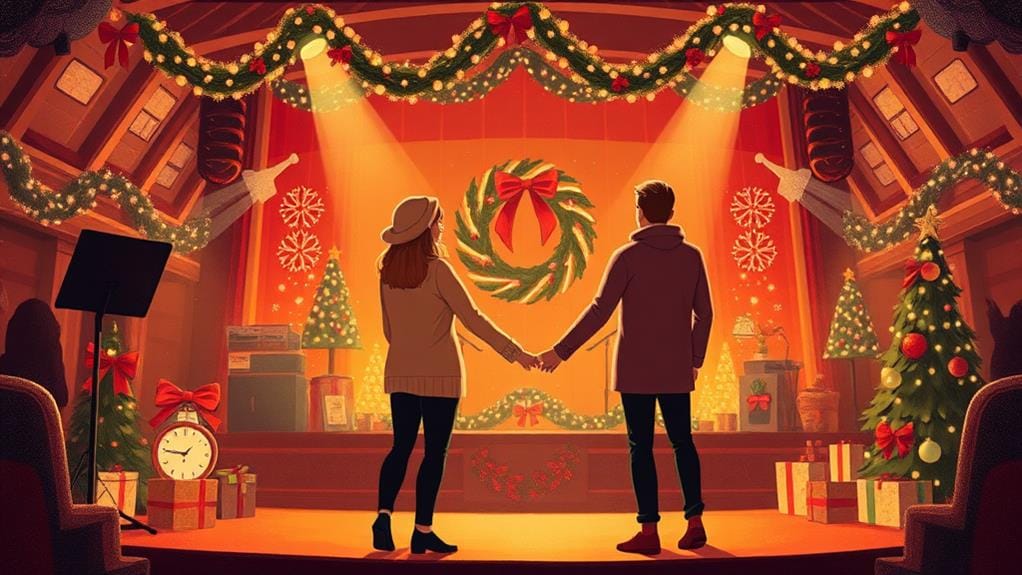 enjoy festive music together