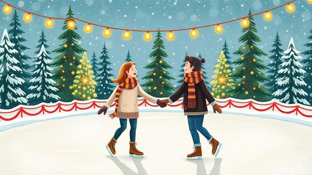 enjoy ice skating fun