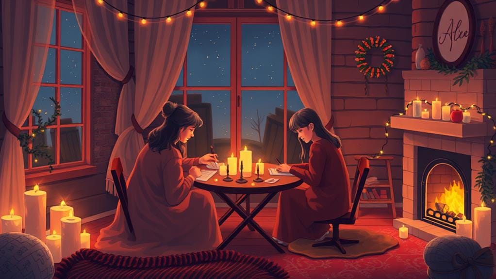 expressing affection through letters