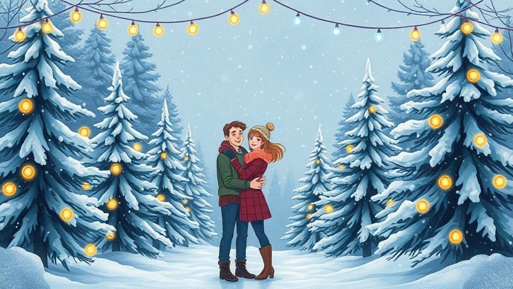 festive holiday photo session