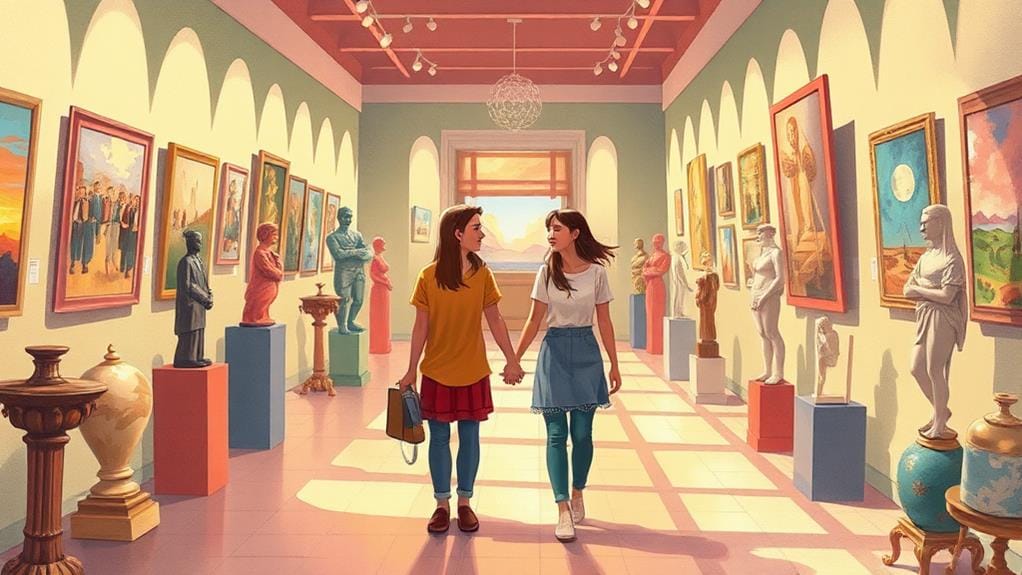 gallery exploration experience