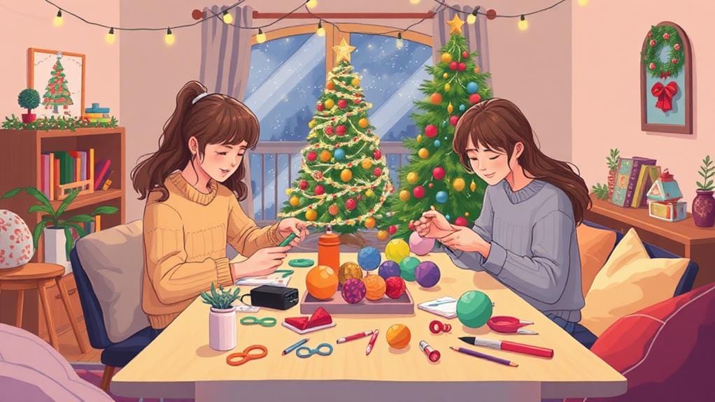 homemade holiday decorations project