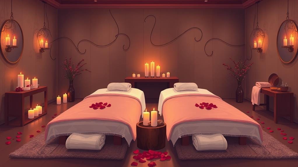 relaxing couples spa experience
