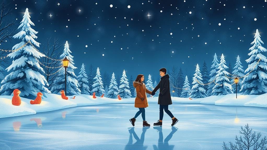 stars illuminate ice skating