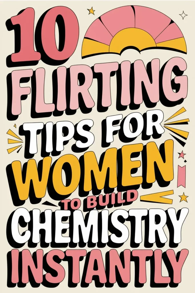 10 Flirting Tips for Women to Build Chemistry Instantly