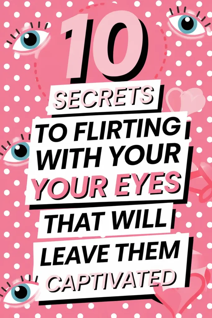10 Secrets to Flirting With Your Eyes That Will Leave Them Captivated