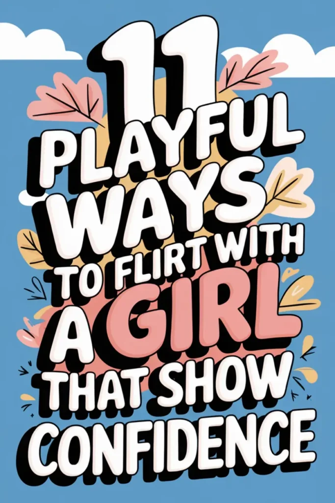 11 Playful Ways to Flirt With a Girl That Show Confidence