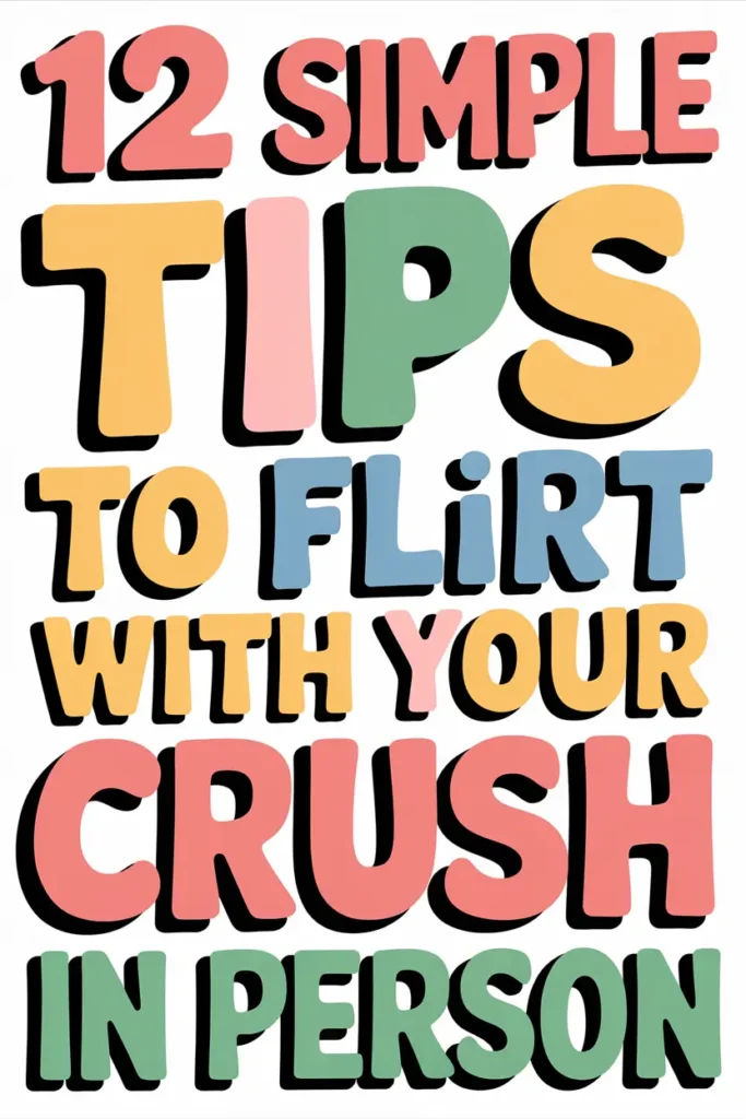 12 Simple Tips to Flirt With Your Crush in Person 2