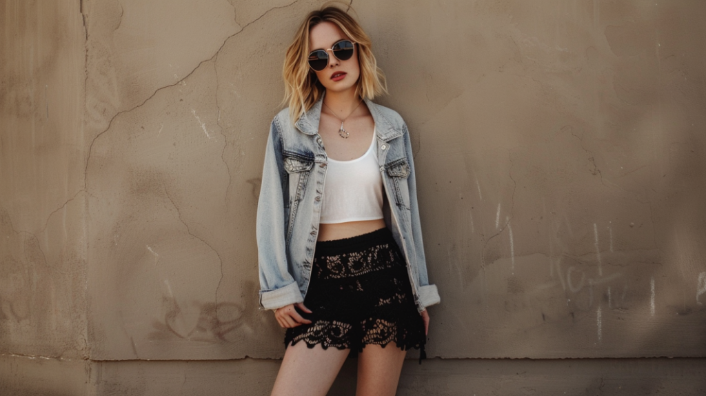 18+ Casual Lace Skirt Outfit Ideas