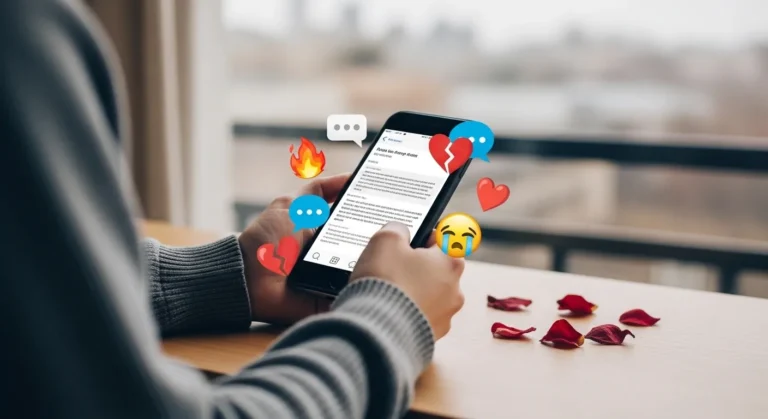 A Gentle Final Message For Him After A Breakup