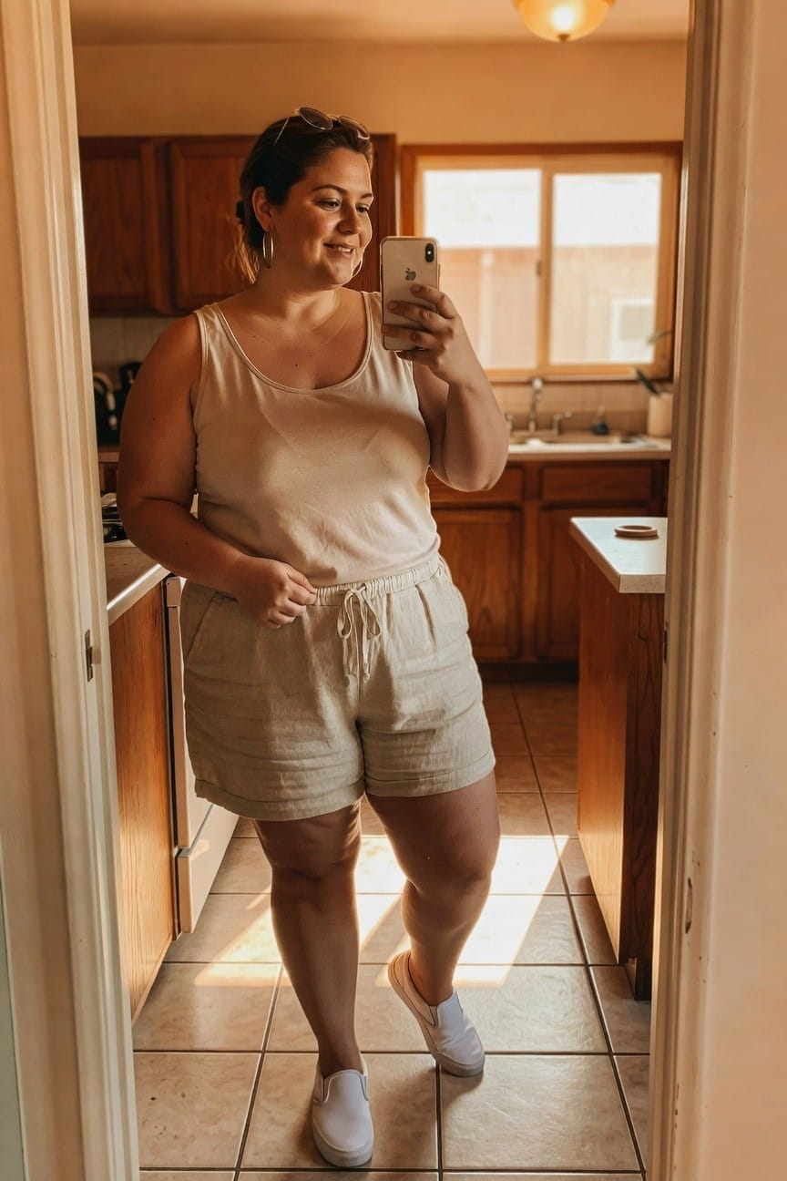 Tank Top And Shorts Set