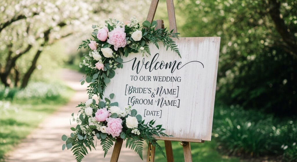 24 Stylish Wedding Signage Ideas For Welcome Displays, Seating Charts ...